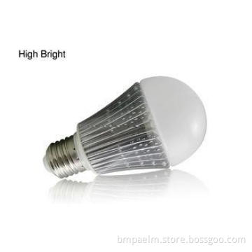 Aluminium Alloy E27 5W 330lm Globe LED Bulb For Interior Li